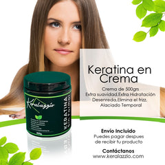 Keratina en crema 500 gramos