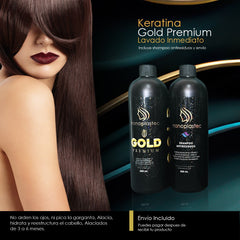 Keratina Permanente Gold Premium